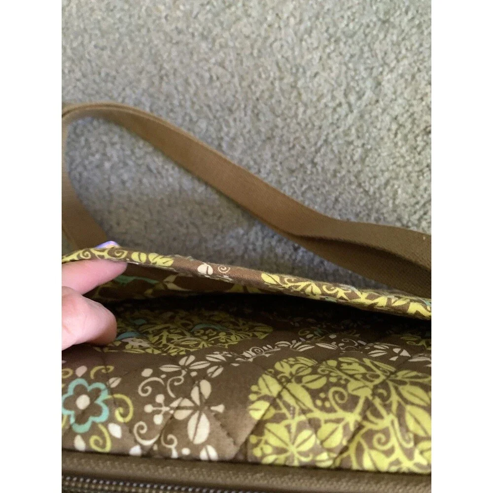 Vera Bradley Sittin' In A Tree Laptop Carry On Hard Shell Briefcase Bag